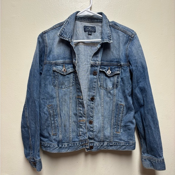 Lucky Brand Jackets & Blazers - Lucky Brand classic denim Jacket medium women's